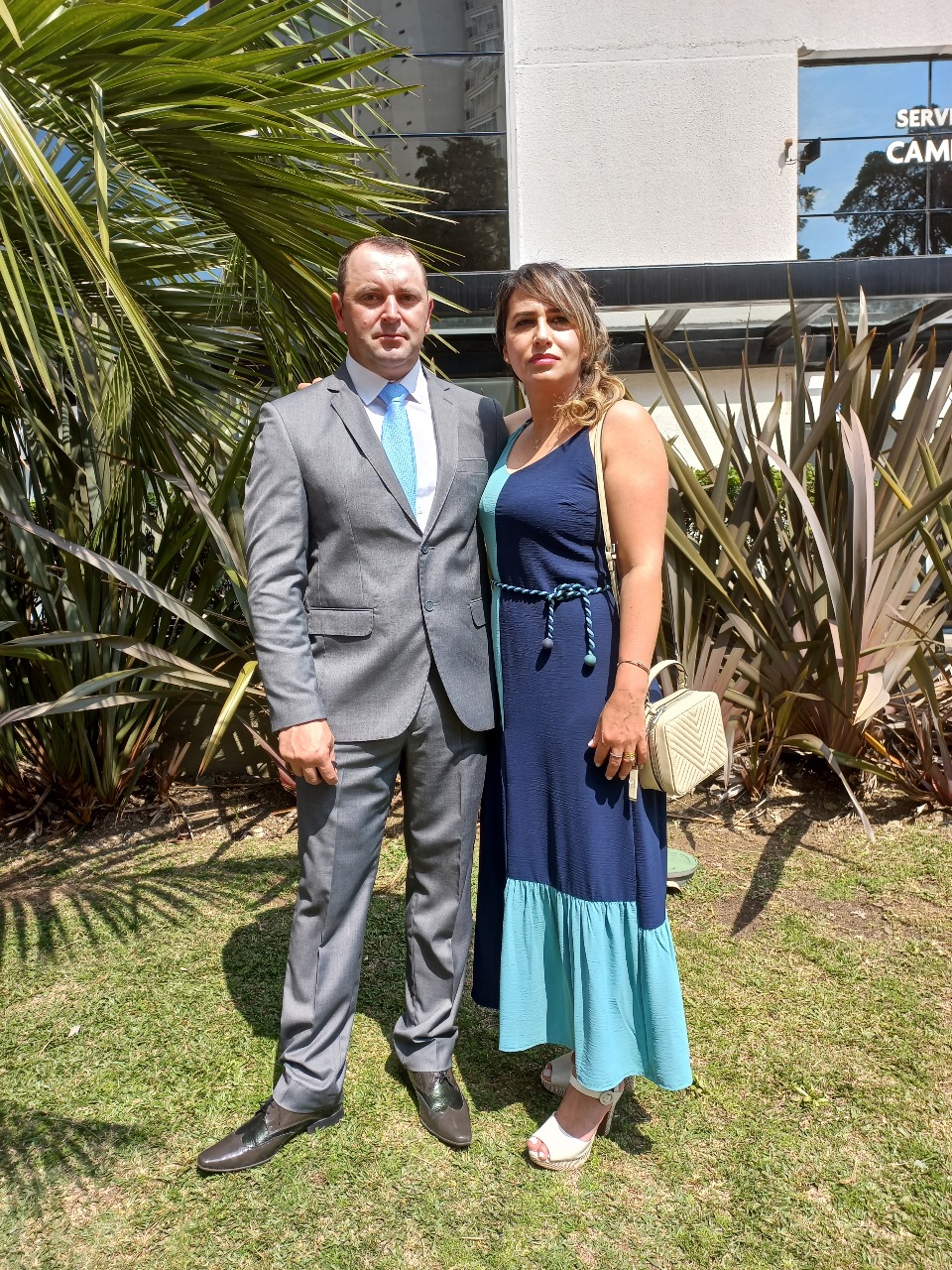 Casal de pais do Noivo