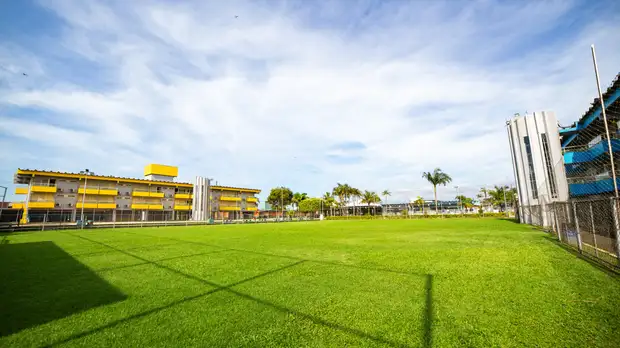 Área de lazer do Apart Hotel