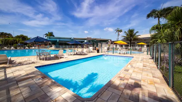 Vista externa do Apart Hotel